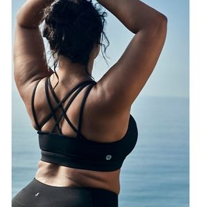 Lattice Back Sports Bra